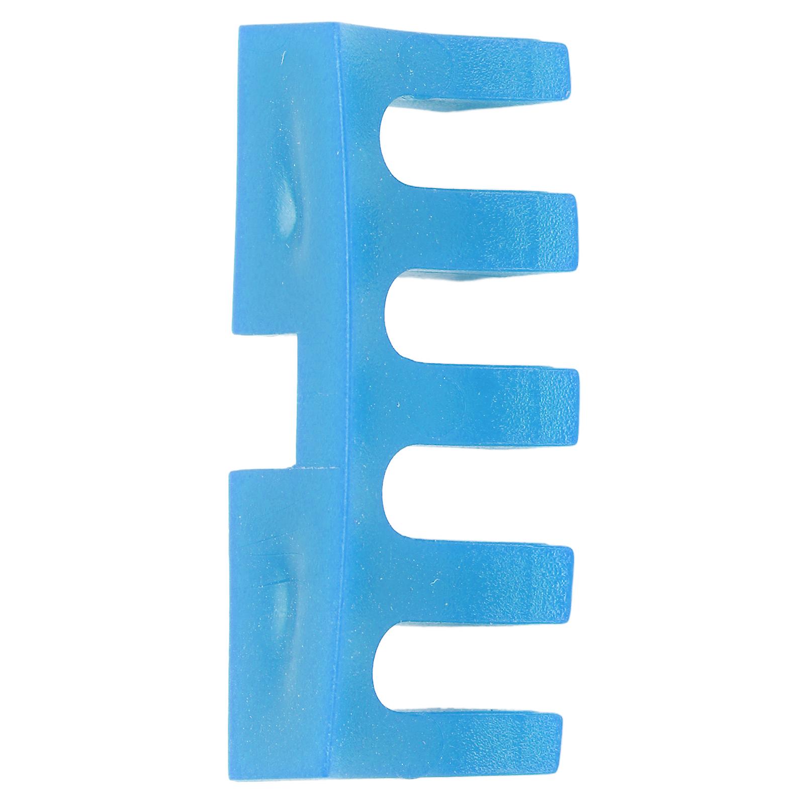 2PCS Badminton Stringing Racquet Load Spreader Embedded High Pounds Racket Load Adapter Protector Stringing Tool Blue 