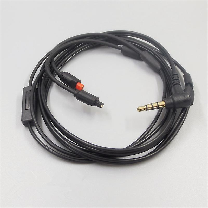 1.2M Headphone Cable For Audio Technica ATH-IM50 IM70 IM02 IM03 IM04 With Microphone