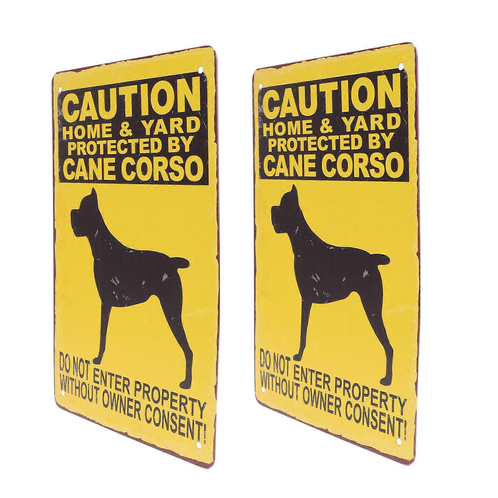 Warning Beware of Dog, Dog will Bite Do not enter Sign 29x29cm, | Shop