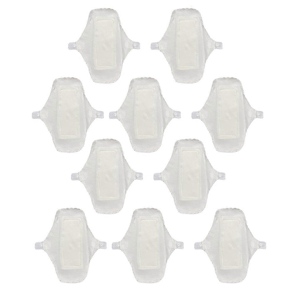 10 قطع قابلة لإعادة الاستخدام القطن منصات الحيض الفوط الصحية للنساء الفتيات