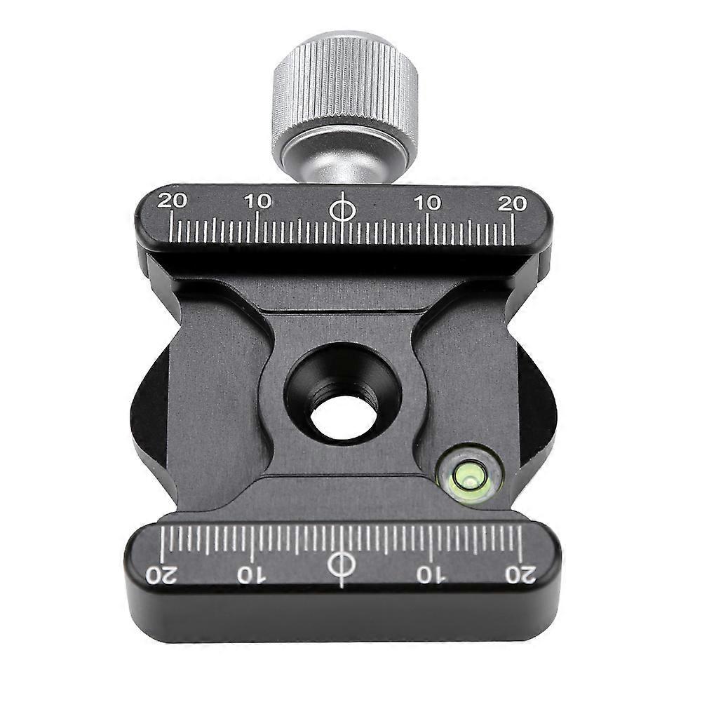 De-50 Aluminum Alloy Quick Release Plate Clamp Camera Mount Adapter 3/8"