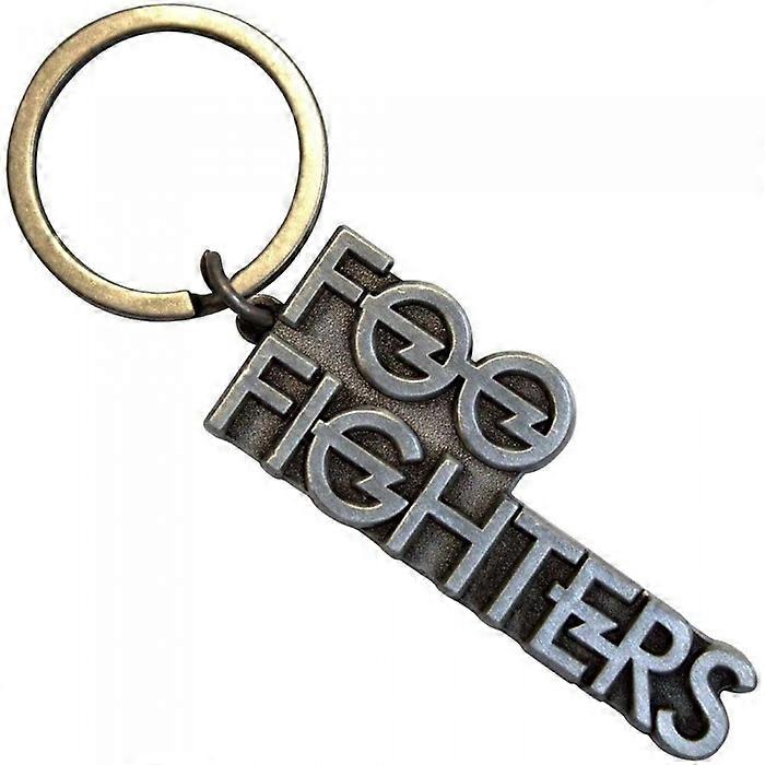 Foo Fighters Stacked Logo Keyring