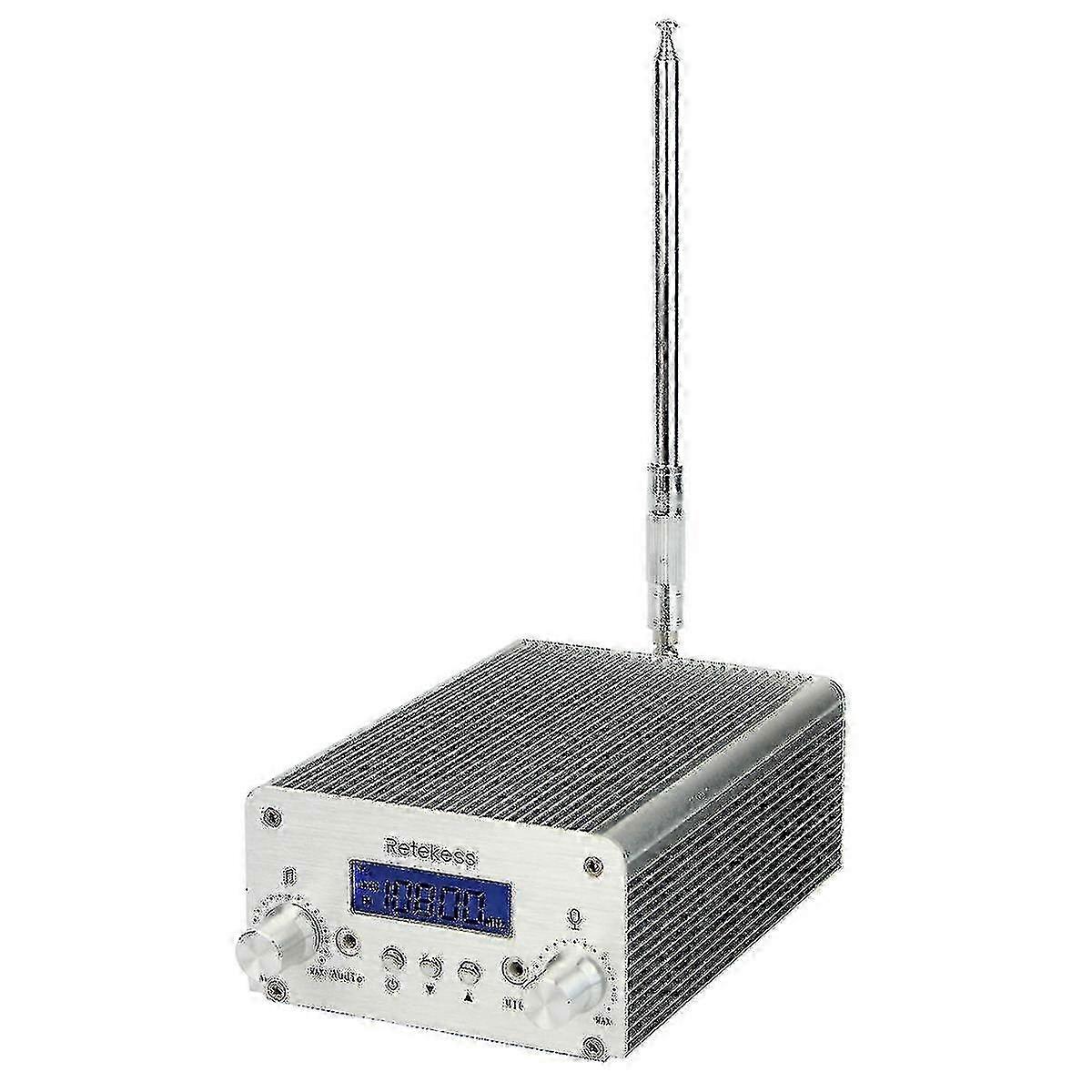 Tr501fm transmitter 6w radio stereo radio broadcast transmitter