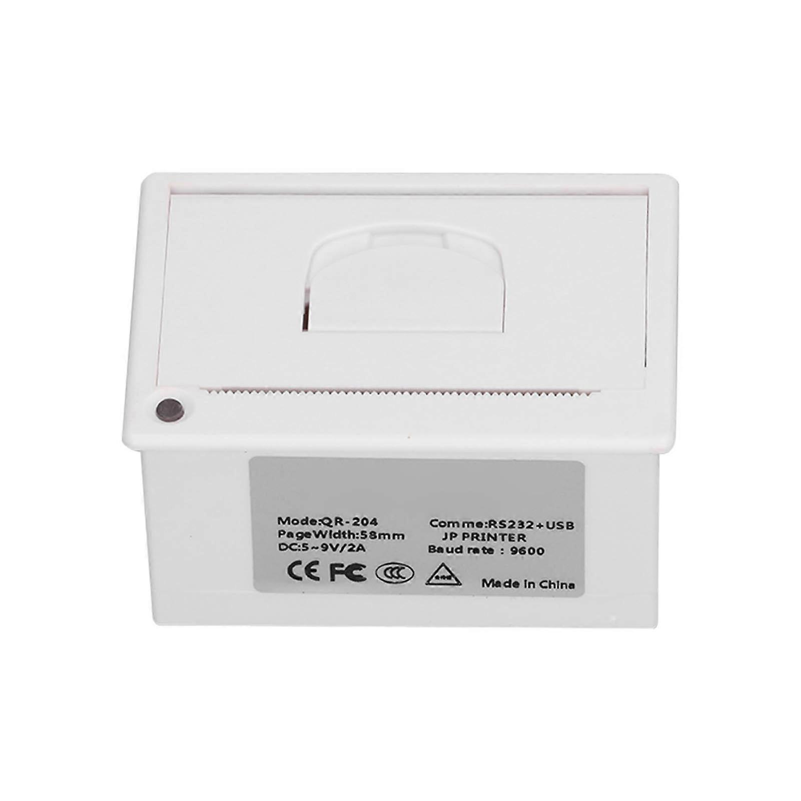58mm Thermal Printer for Label Shipping Receipt with USB RS232 Interface