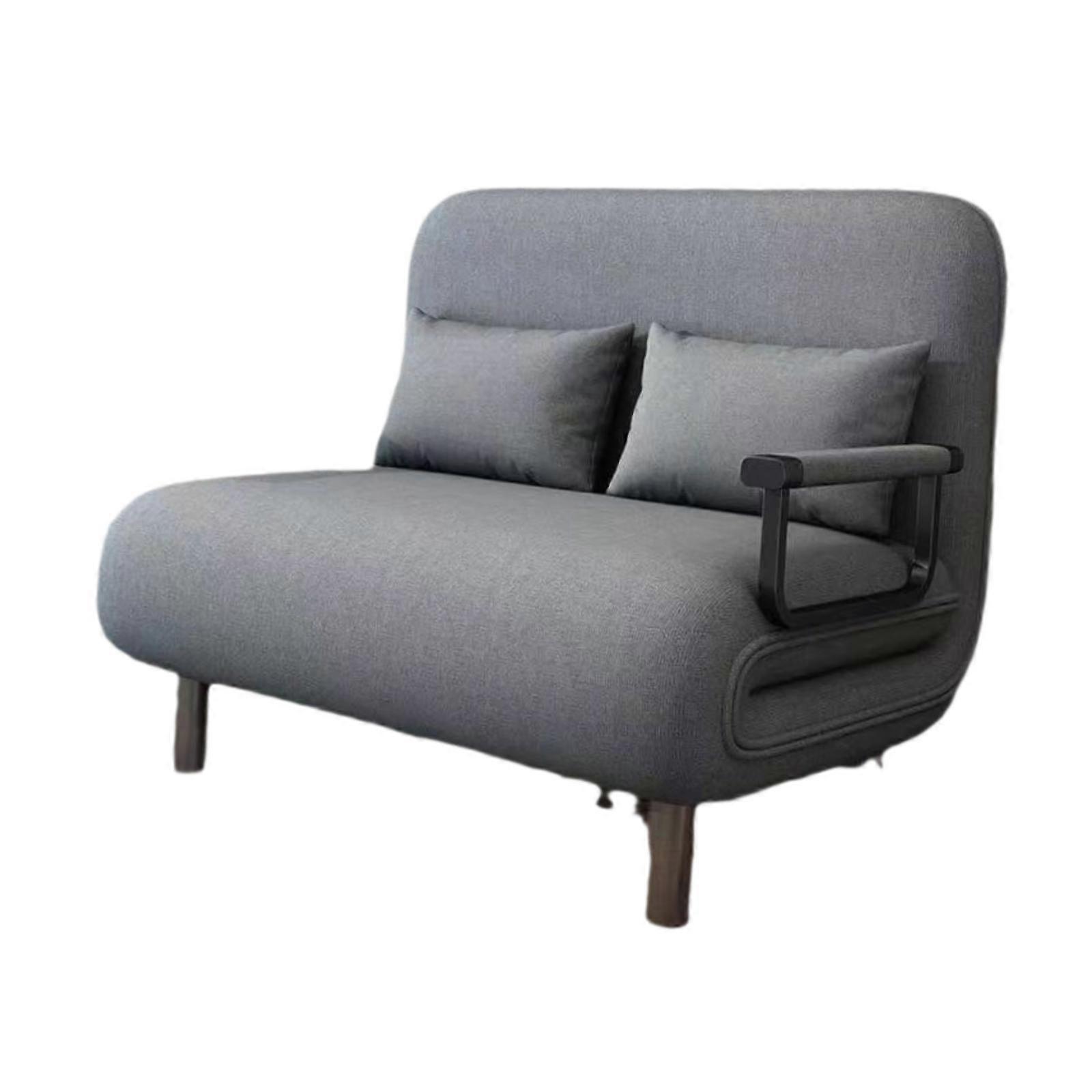 Folding Sofa Bed Ergonomic Simple Lounge Couch with Pillows Sleeper Sofa Bed