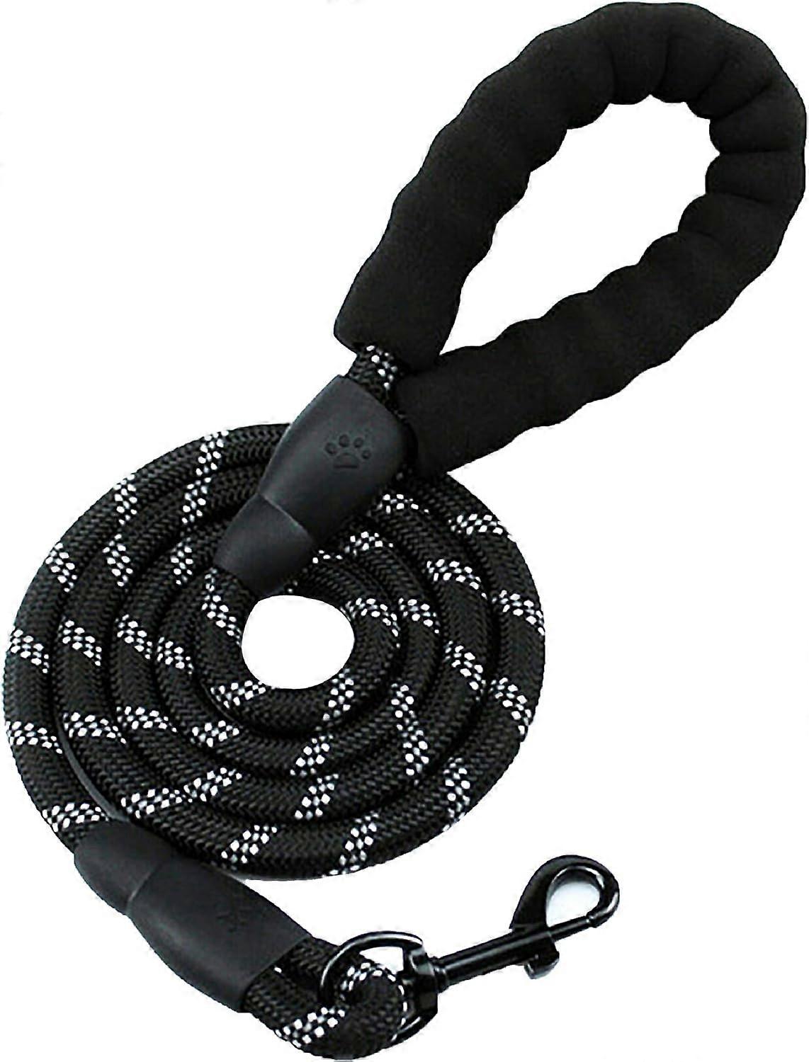 Dog Leash 1.5m / 5ft Strong Dog Training Leash With Comfortable Padded Handle & Reflective Training