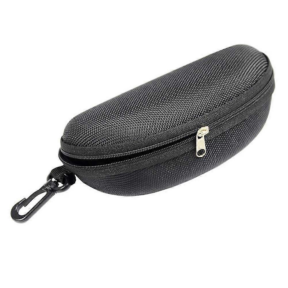 Portable Zipper Sunglasses Clam Hard Casing Protector Box Anti-drop Eyeglasses Storage Box
