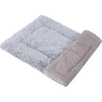 Hundemadrass, Kjæledyrmadrass, Hundeteppe Xz014 (S (58 * 40Cm), flettet grå)
