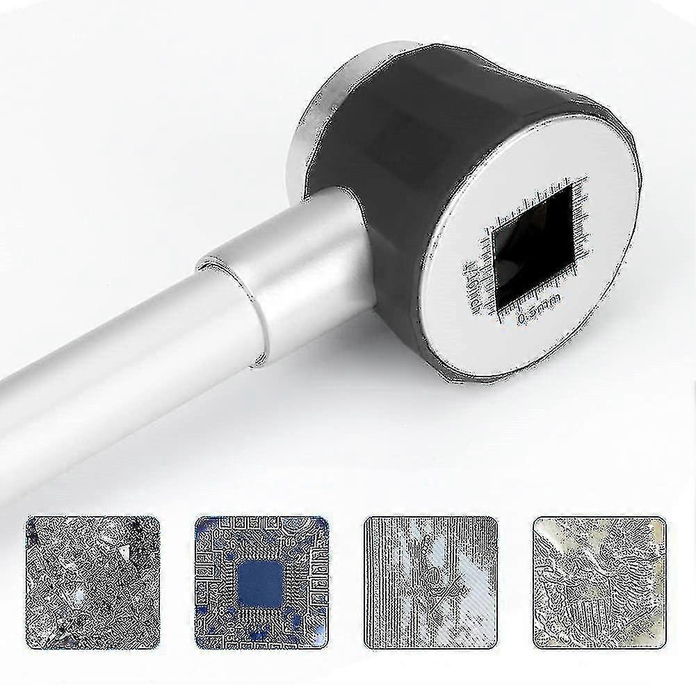 2024 45x Magnifying Glass Handheld Led Light Magnifier With Measure Scale