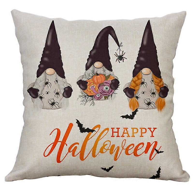 ハロウィーンノームトリックオアトリートカボチャスロー枕カバーホームデコレーションデザイン878jpjcjh