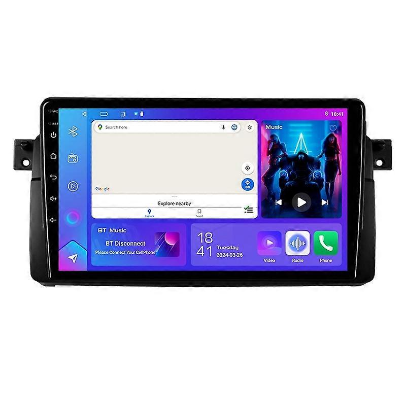 For BMW 3-Series 3 Series E46 1998-2006 Car Radio Multimedia Video Player WIFI GPS