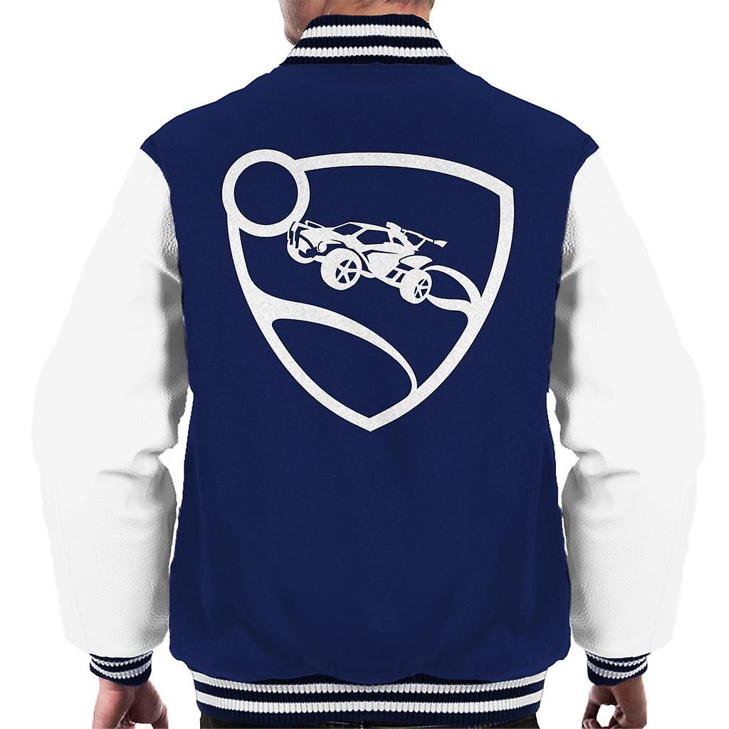 Rocket League White Logo Heren Varsity Jas