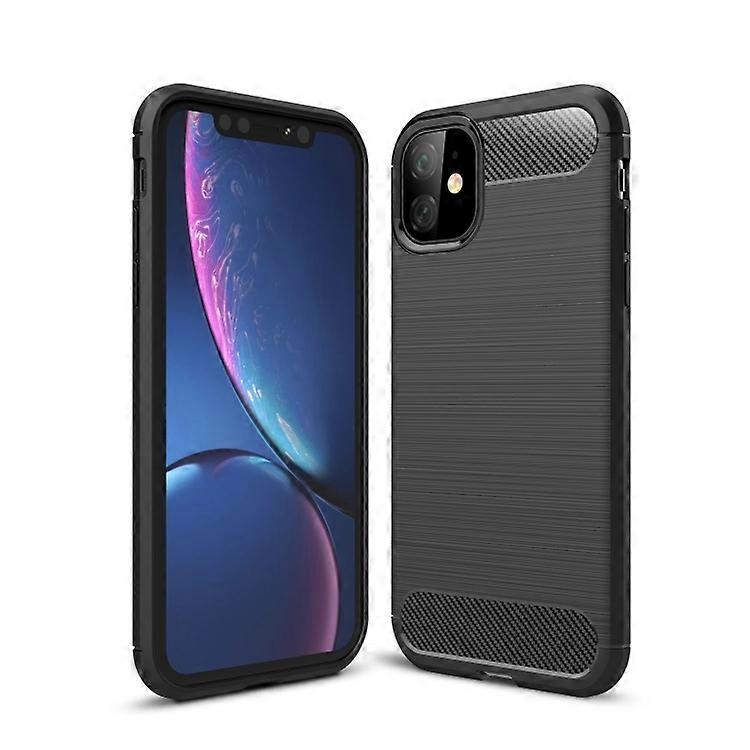 Carbon Fiber Case for iPhone 11 - Black