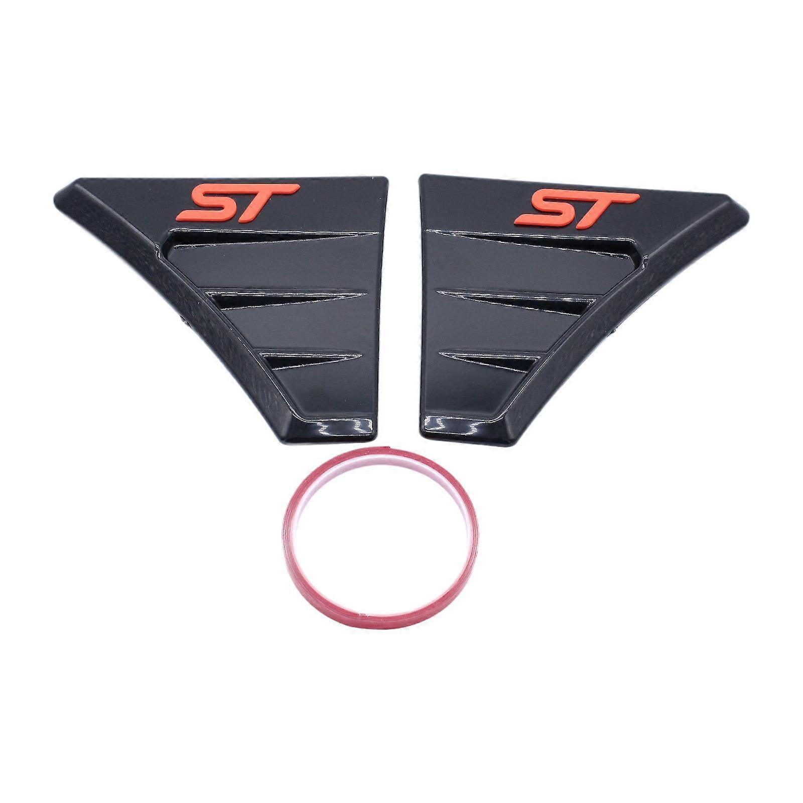 Cache-ailes d’air latéral noir pour Focus RS MK2 Installation simple et élégante