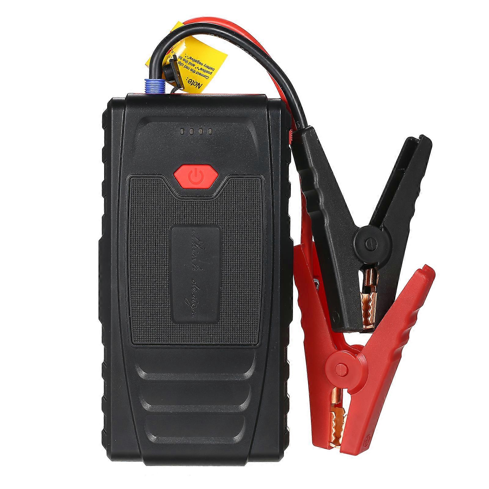 12V 1500A 6000mAh Multi-Function Portable Car Battery Jump Starter Power Bank Charger and Jumper Cables for Up to 8.0L Gas & 6.0L Diesel Engine