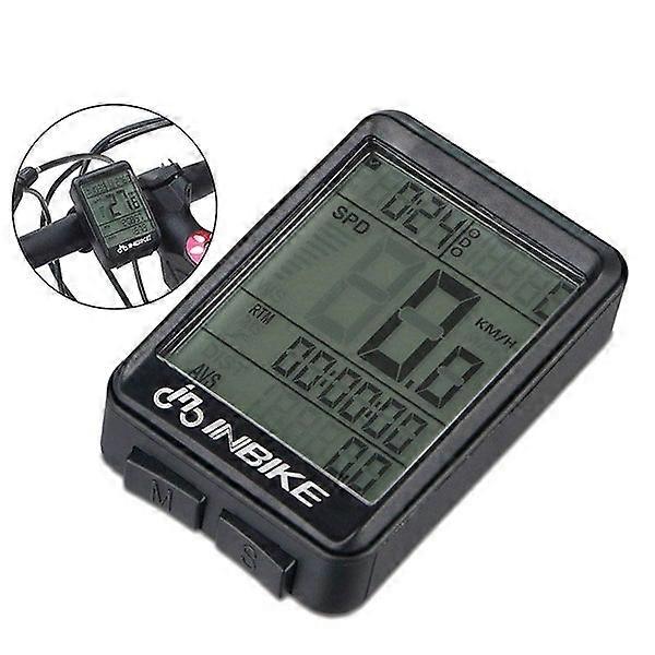 Waterproof LED Digital Cycling Bike Computer Speedometer
