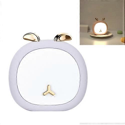 Creative Multifunctional USB Charging Reading Lamp Bedside Soft Night Light, Rabbit