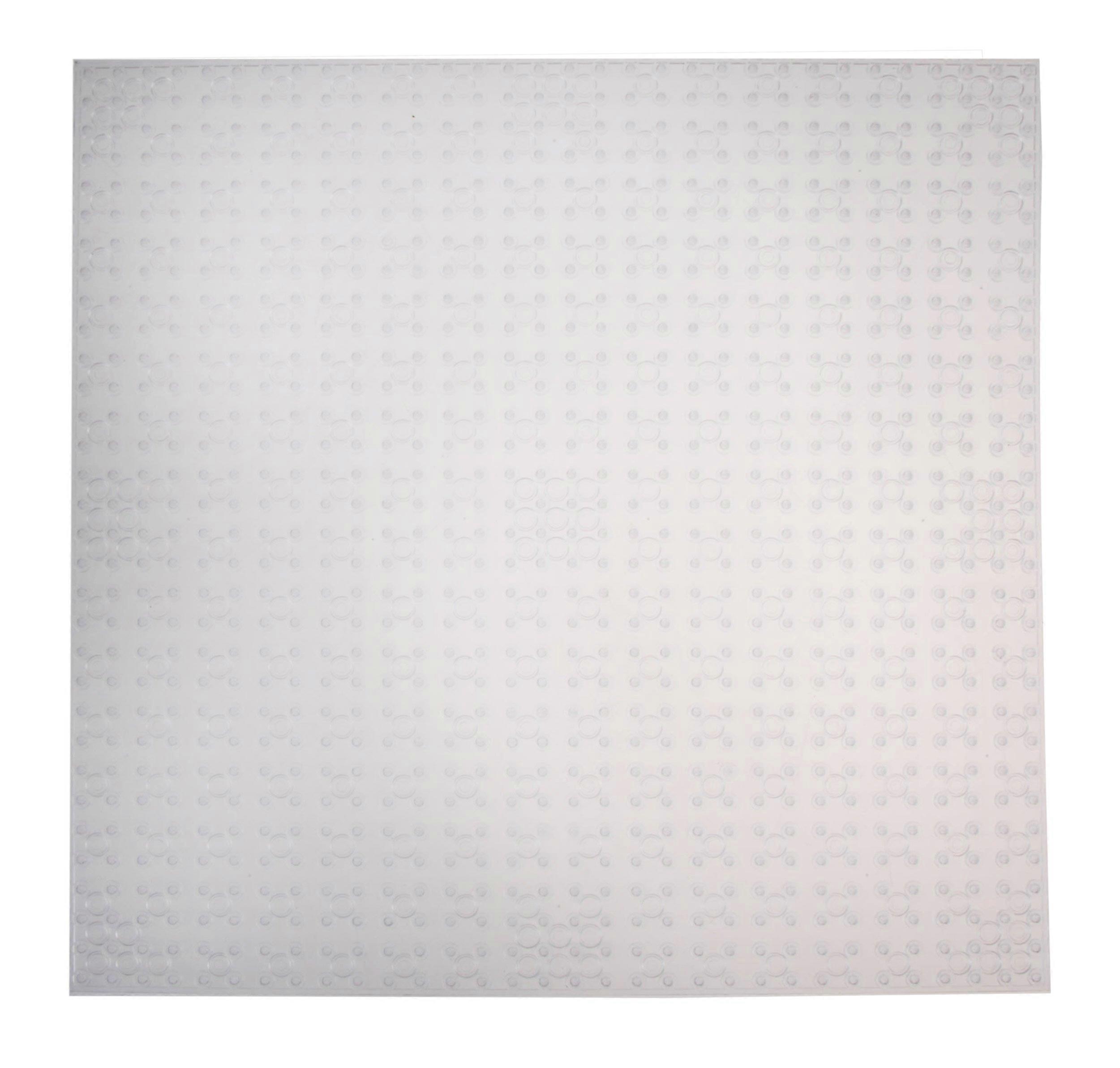 5pcs Classic Baseplates 10" x 10" Stackable Brick Base Plate Compatible with All Major Brands Baseplate
