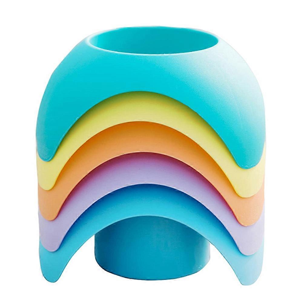 Beach Starfishes Drink Coaster Portable Stackable Plastic Cup Tray Outdoor Beach Cup Holder