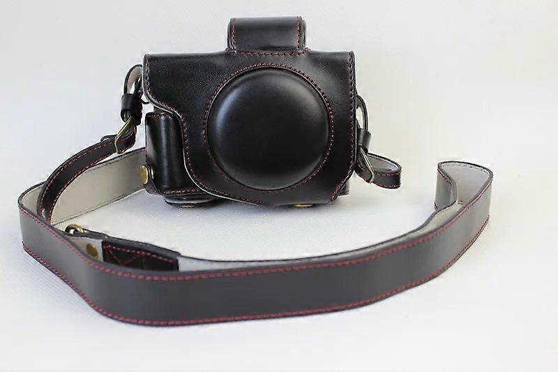 New Luxury Pu Leather Camera Case Bag For Canon Powershot G5X G-5X