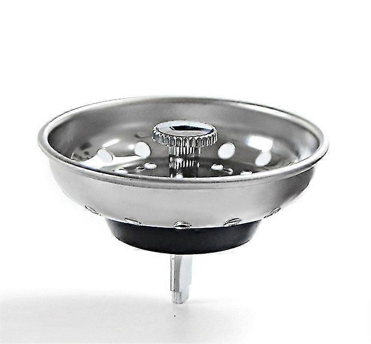 Kitchen Sink Strainer Stainless Steel Thickened Design Plug 80mm+-