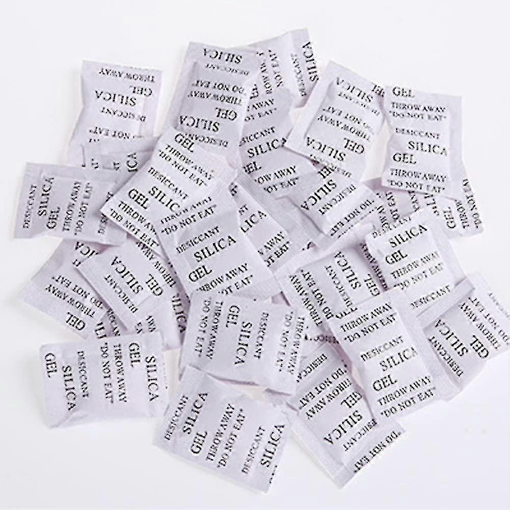 Desiccant Bag, 200 Pcs X 1 G Silica Gel Bag, Moisture Absorber, Dehumidifier, Mould, Ruikalucky