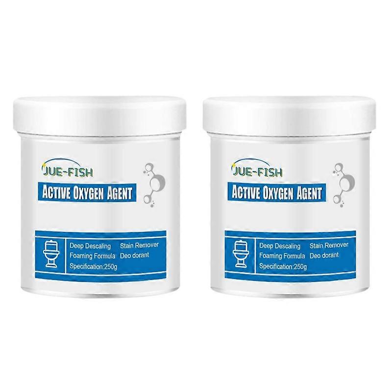 2Pcs Berührungsfreier kohlensäurehaltiger Schaum-WC-Reiniger Bestes Splash-WC-Reiniger-Schaumpulver