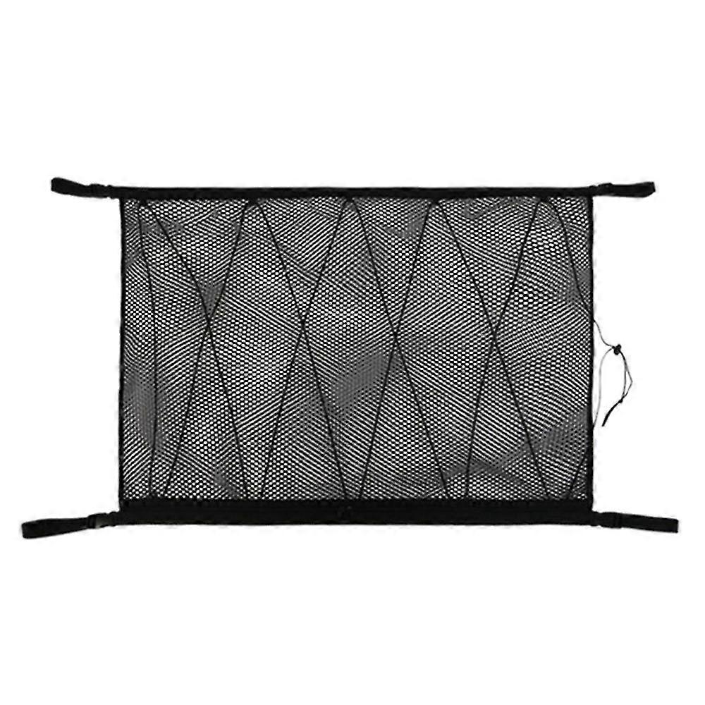 65x90cm Universal Car Trunk Luggage Net Bag Roof Storage Box Net Car Storage Net Car Accessories For