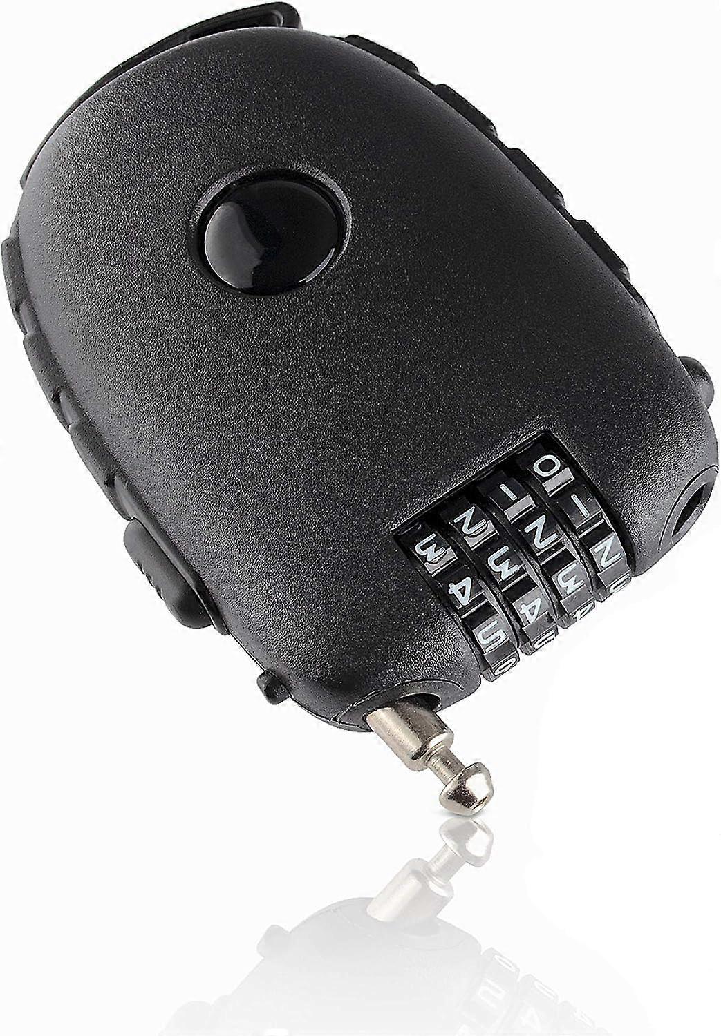 Premium Combination Lock, Cable Lock with 90 cm Long Cable, Individual Number Code, Super Light and Compact, Ideal for Short-Term Securing of Bicycles