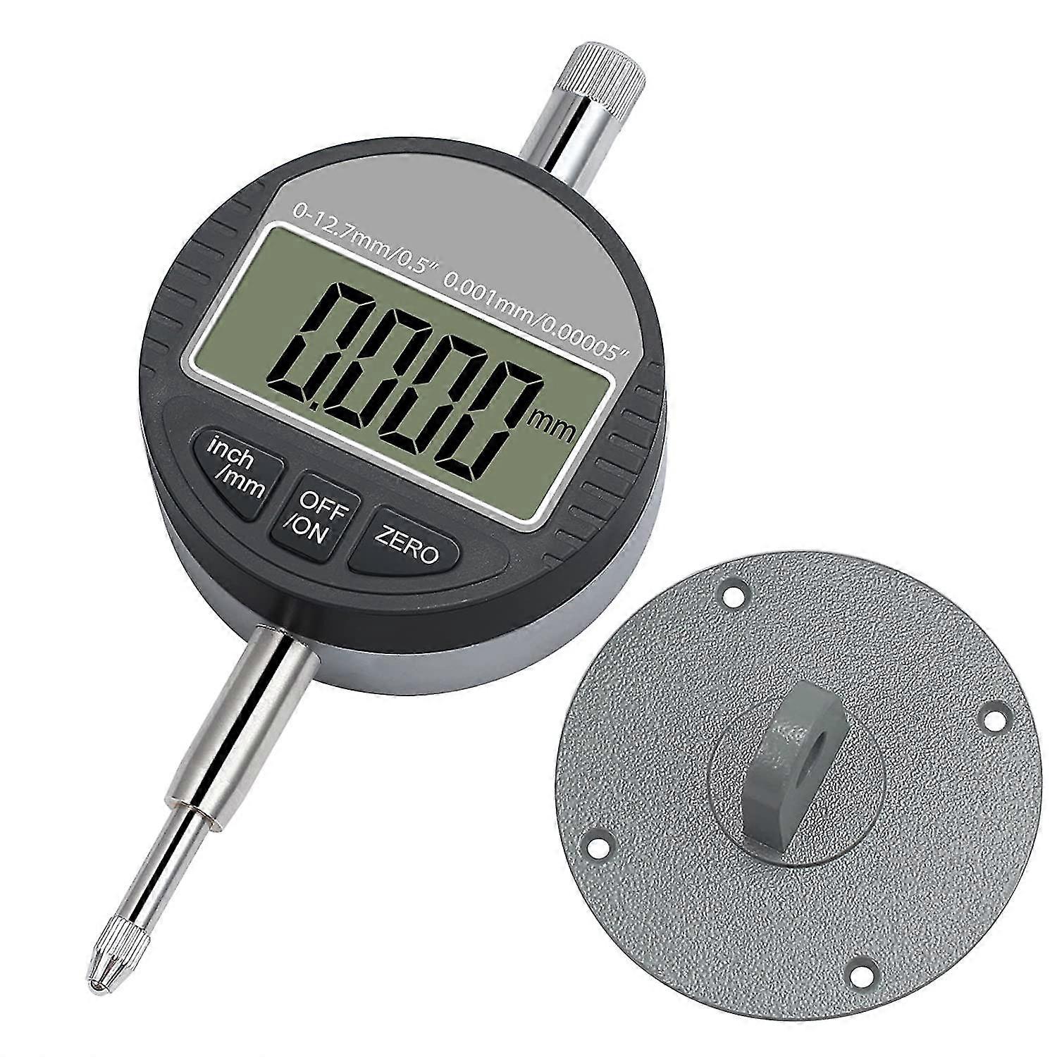 digital dial indicator 0.01mm/0.0005inch digital probe indicator dial 0-12.7mm test indicator