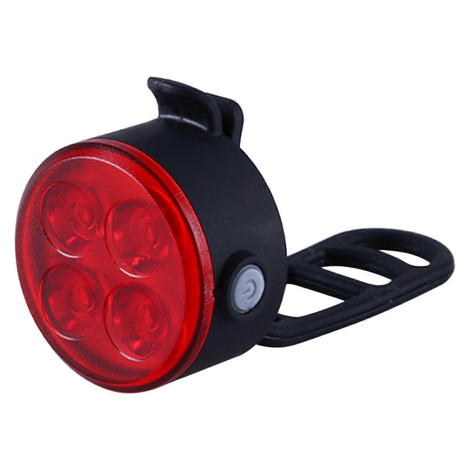 Bicycle Cycling Light Headlight USB Road Bicycle Accessories Red