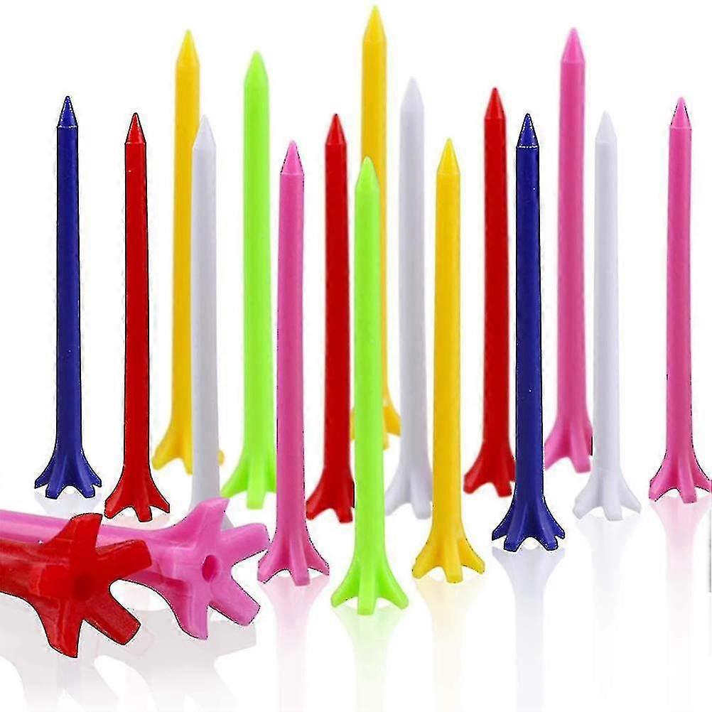 Golf Tees, Random Color Golf Tees 5 Prong Golf Tees100pcsrandom Color)