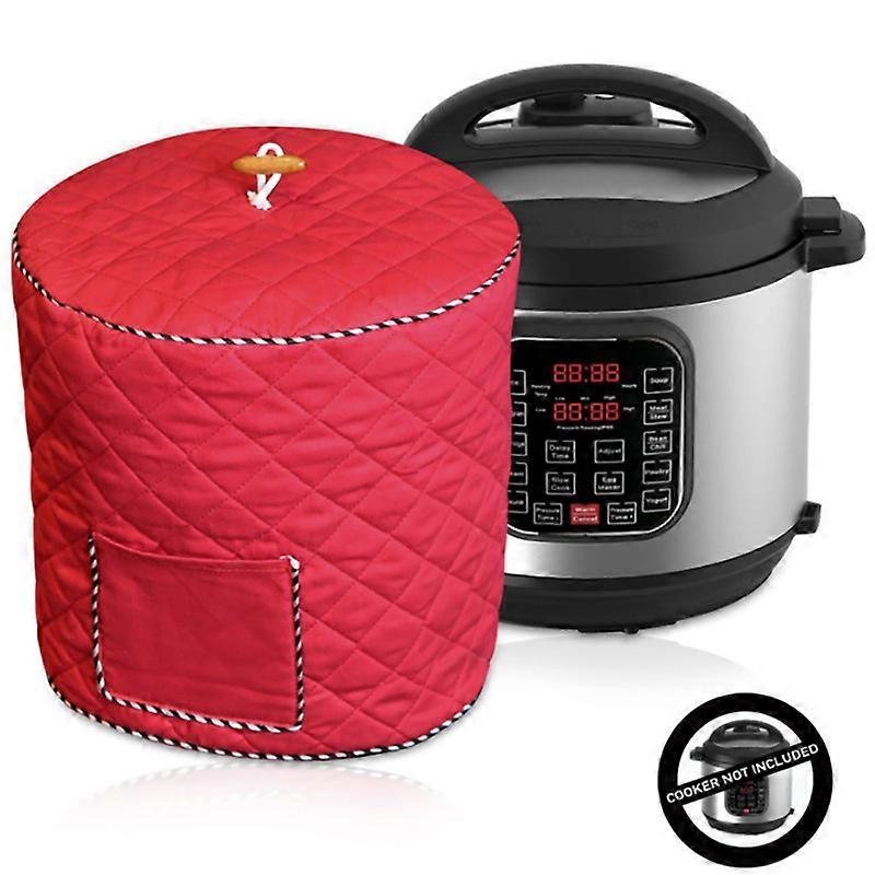 evago Düdüklü Tencere Kapağı 6 Qt / 8 Qt. - Özel Yapım - Anında Tencere ile Kullanım için Cepli Toz Kapağı ve Uyumlu Boyut