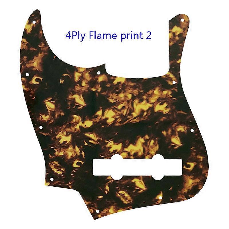 Custom Quality Pickguard -Vasenkätiselle US 10 reikää 5-kielinen jazzbassokitara pickguard scratch plate monivärinen valinta