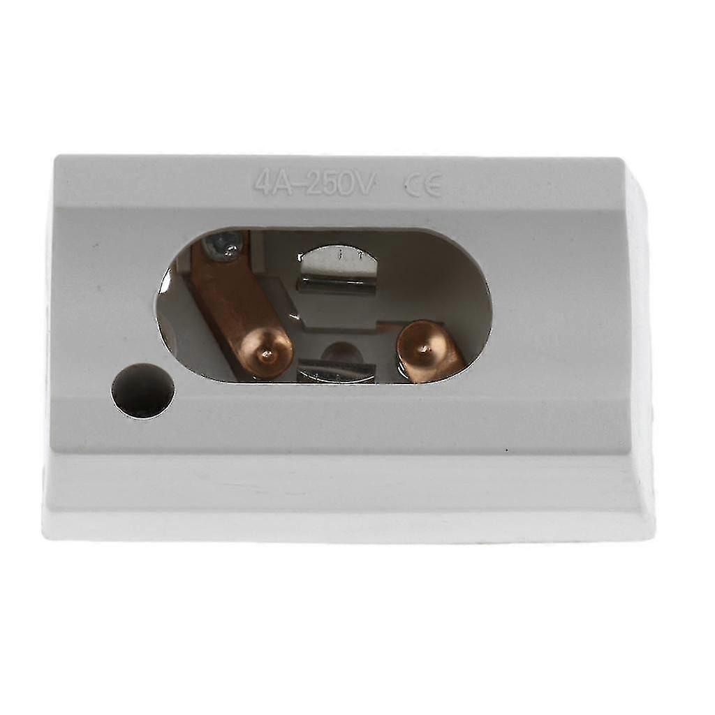 Plastic S14d Wall Lamp Holder 6a Lamp Base Socket Light Accessories