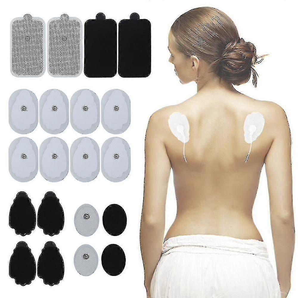 Willkey Electrodes Pads - Electro Pad Replacement Self-adhesive Digital Therapy Massage For Electrotherapy