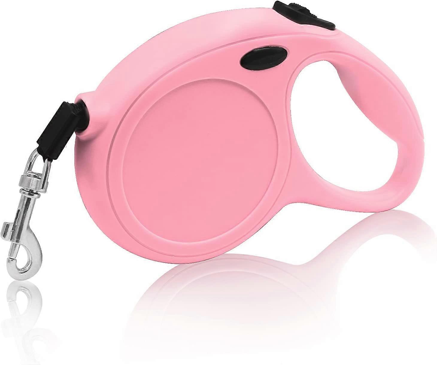 Automatic Retractable Dog Leash,16-Foot Upgraded Version Buckle Lock,360 Tangle Free,One-Hand Brake, Pause, ?Lock Suitable for Small and Medium Sized 