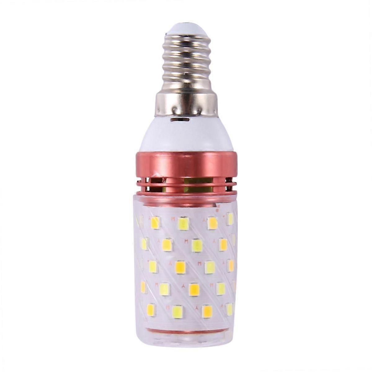 3 Color Temperatures Integrated SMD LED Corn Lamp E14 AC85V - 265V Warm White High Light Energy Conservation Small LED Light Bulb 12W