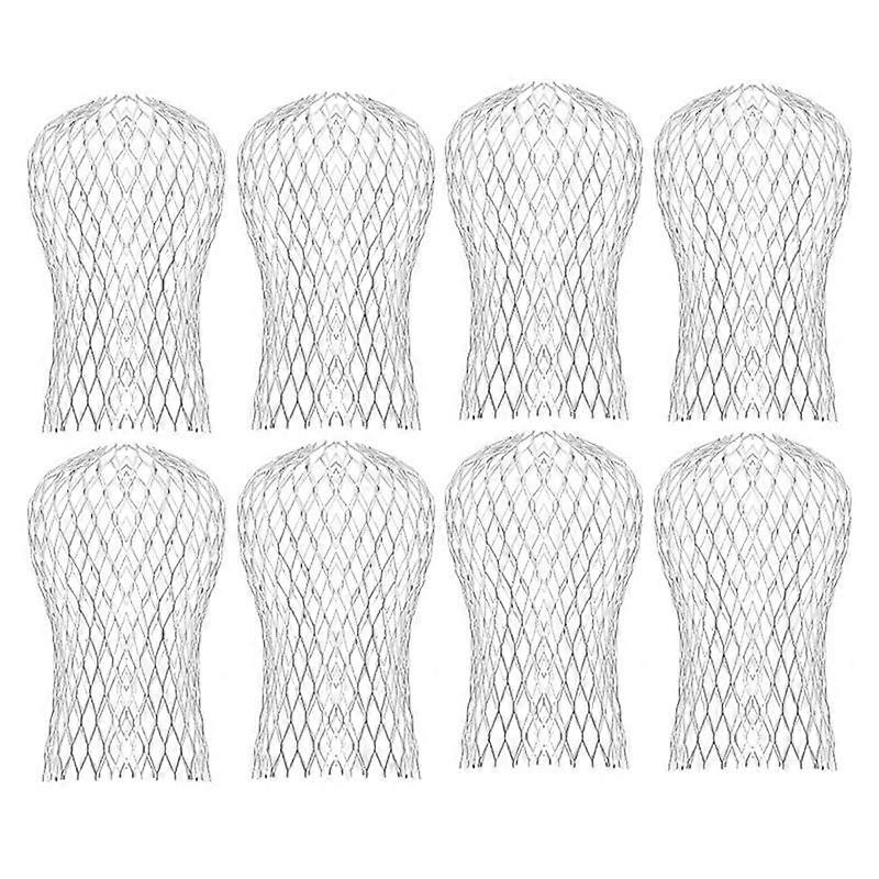 8Pcs Gutter Downspout Guard,Down Pipe Filter Mesh,Gutter Downpipe Leaf Screen Covers,Keeps Gutter Downpipes Clear