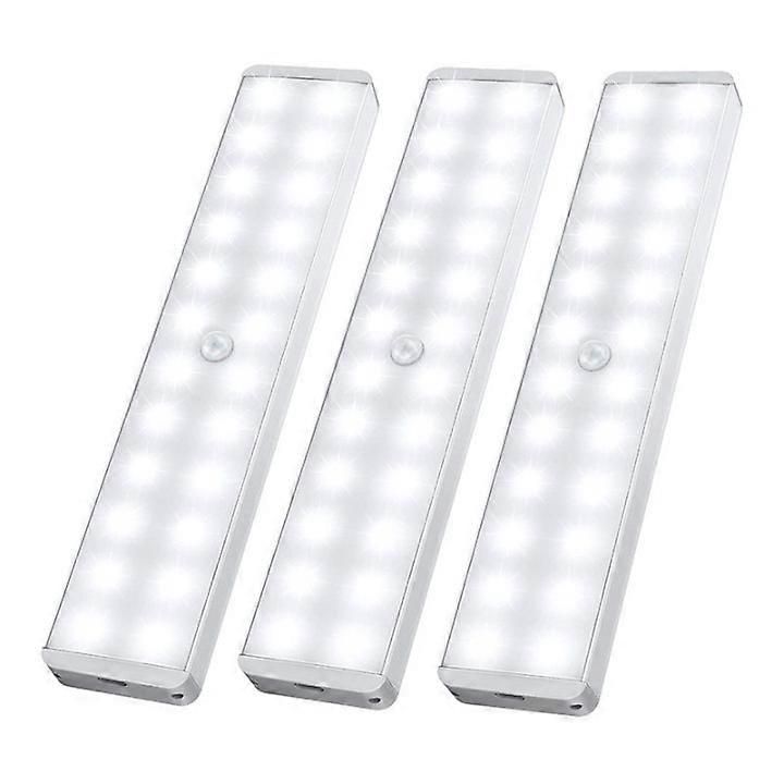 LED Closet Lights - USB Rechargeable Motion Sensor Lights - Cabinet Lighting