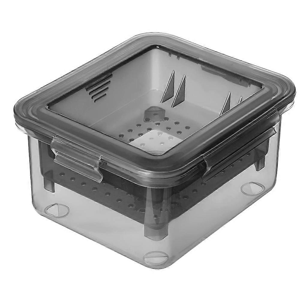 Tofu Press Maker Durable 4-Latch Tofu Presser for Firm to Extra Firm Tofu Simple-to-Use Clear Tofu Strainer, Paneer Press & Cheese Maker with Drip T