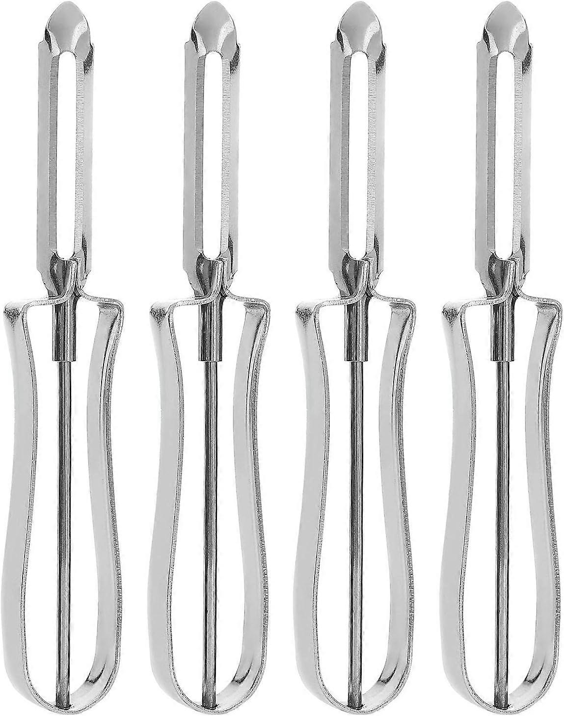 Stainless Steel Rotary Kitchen Vegetable Peeler - Efficient and Safe Peeling Tool