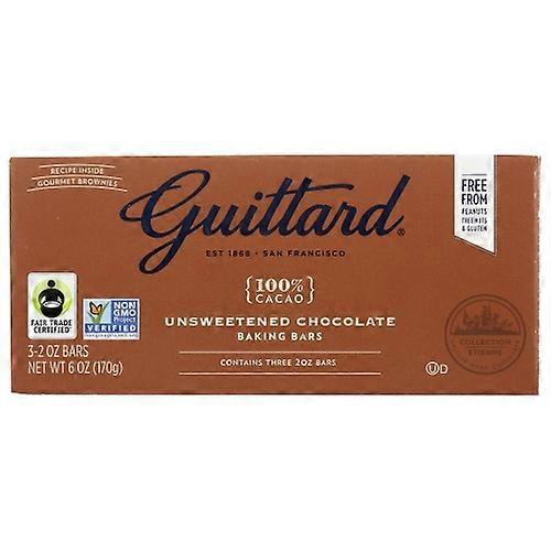 Guittard Choc 100% Unswtnd ,6 Oz