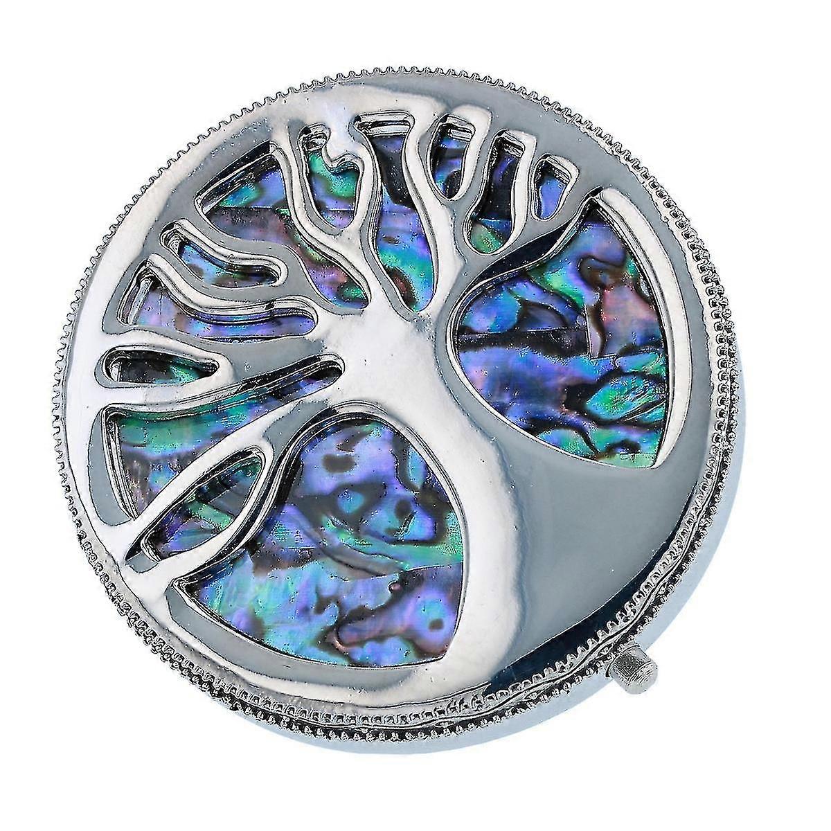 Ladies / Inlaid Paua S 3 Comment Pill Box