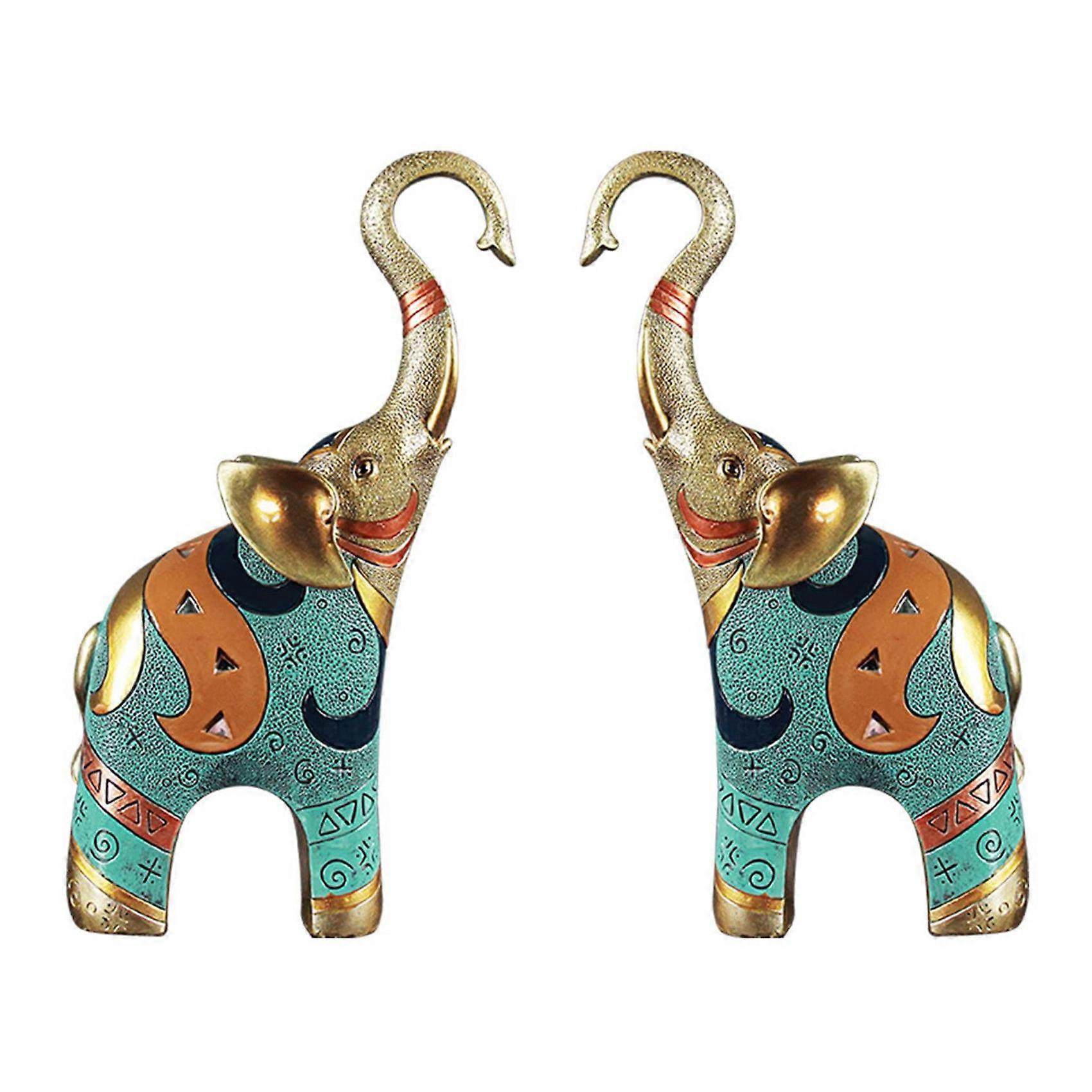 Elephant Statue Decorations Elephant Figurines Statues Home Decor Feng Elephant Figurines