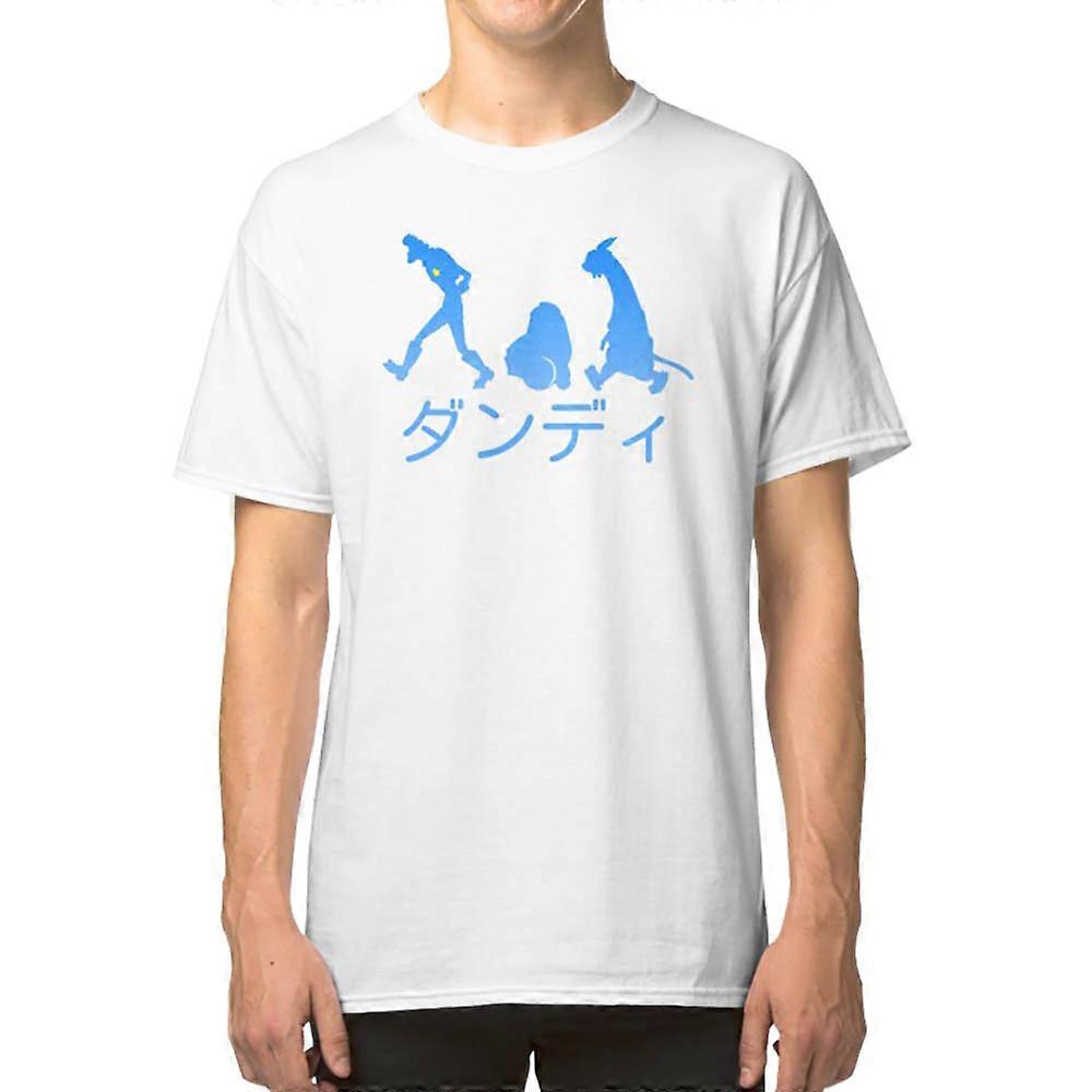 Space Dandy Silhouette Dandy (Mavi) T-shirt