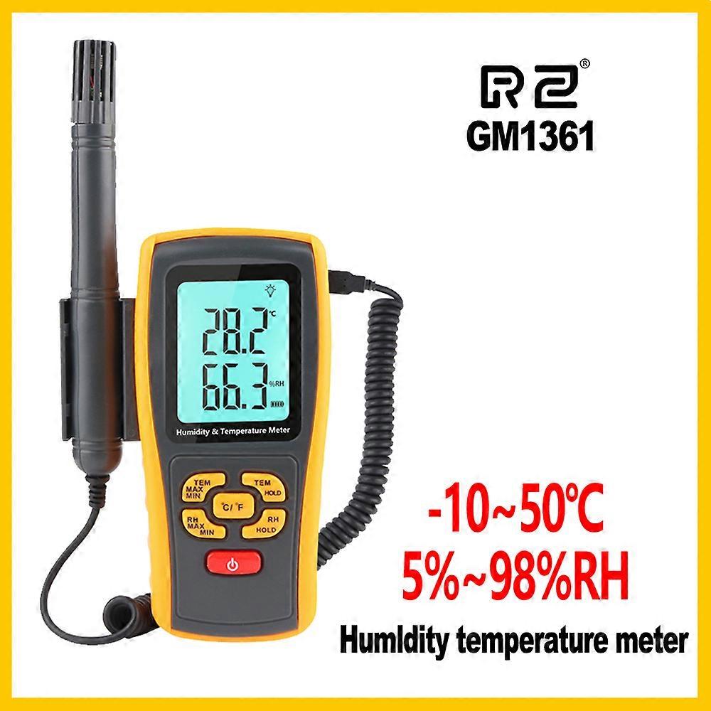 RZ GM1361 Humidity  Temperature meter with Large LCD dual display