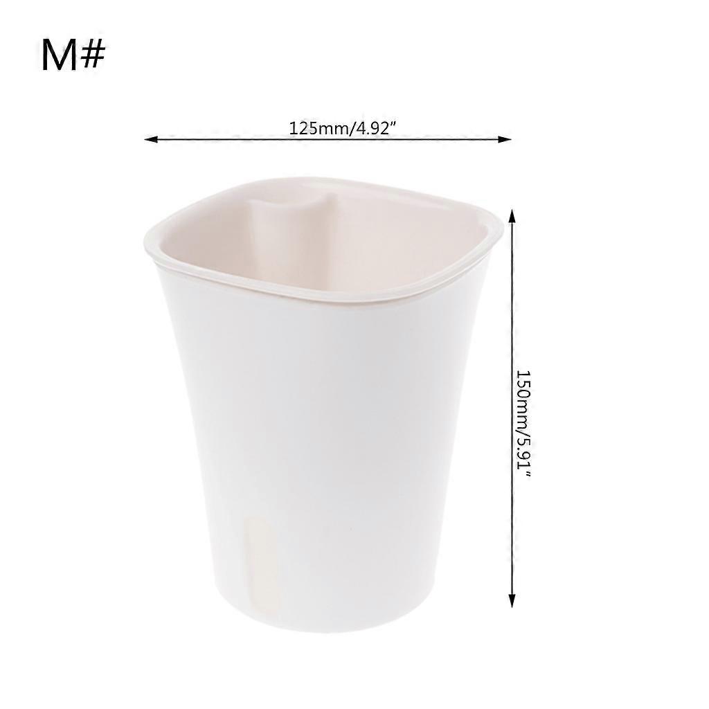 Useful Self Watering Planter Flower Pot Home Garden Balcony Decor Lazy Use New