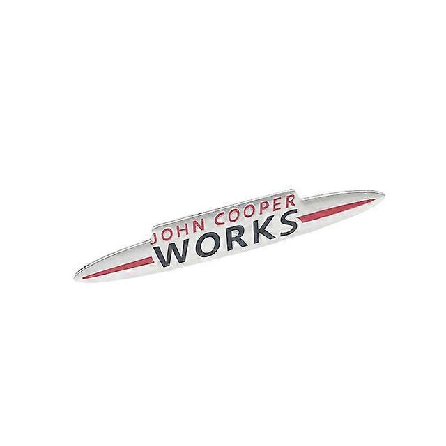 Car Interior Car-Styling Metal Stickers JCW Emblem Grille Badge For Mini Cooper S John Cooper Works R50 R52 R53 R55 R56 R57 R58 R59 F55 F56Vehicle Dec