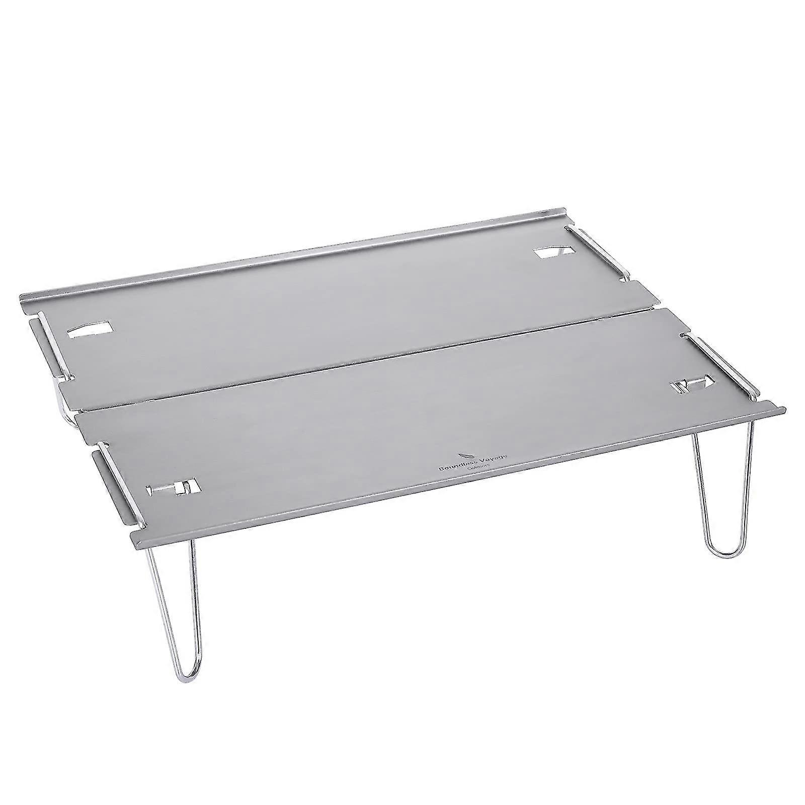 Mini Camping Table Folding Table Outdoor Ultralight Serving Laptop Tray Table Portabl